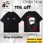 Premium man drop shoulder and t-shirt