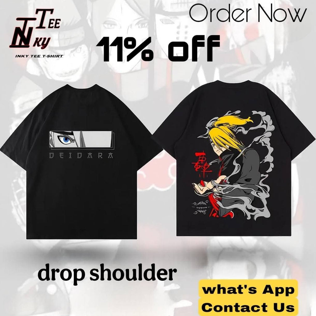 Premium man drop shoulder and t-shirt